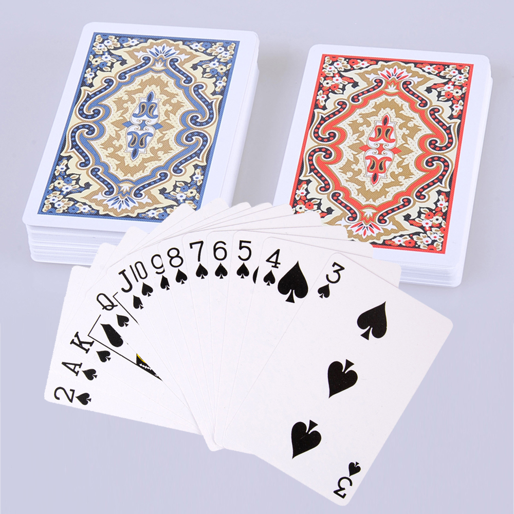 Card Index Box - 2 Decks Bridge Red and Blue