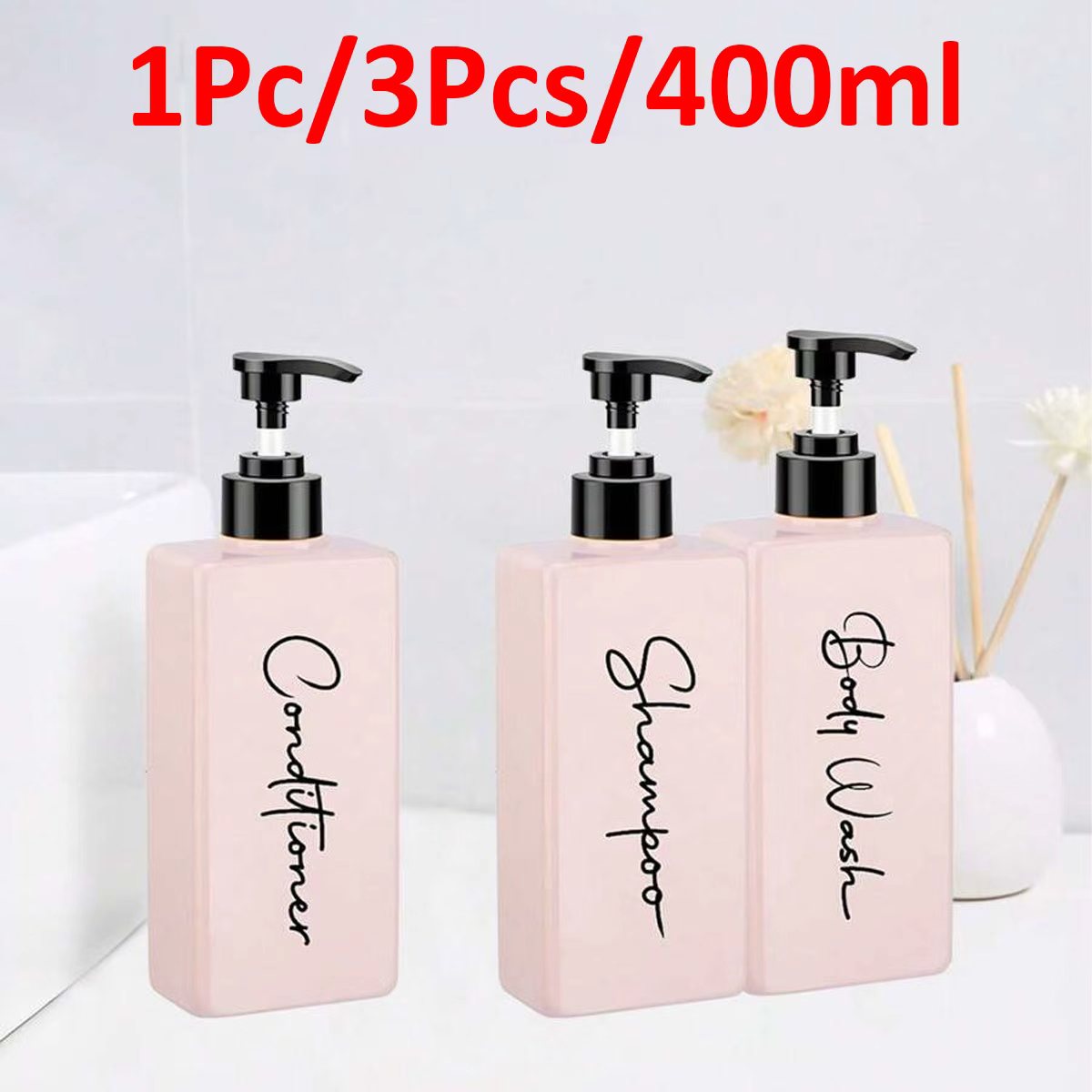 3-Pack 400ml Soap Dispenser wi – Gel Refill Pack recenzja i cena
