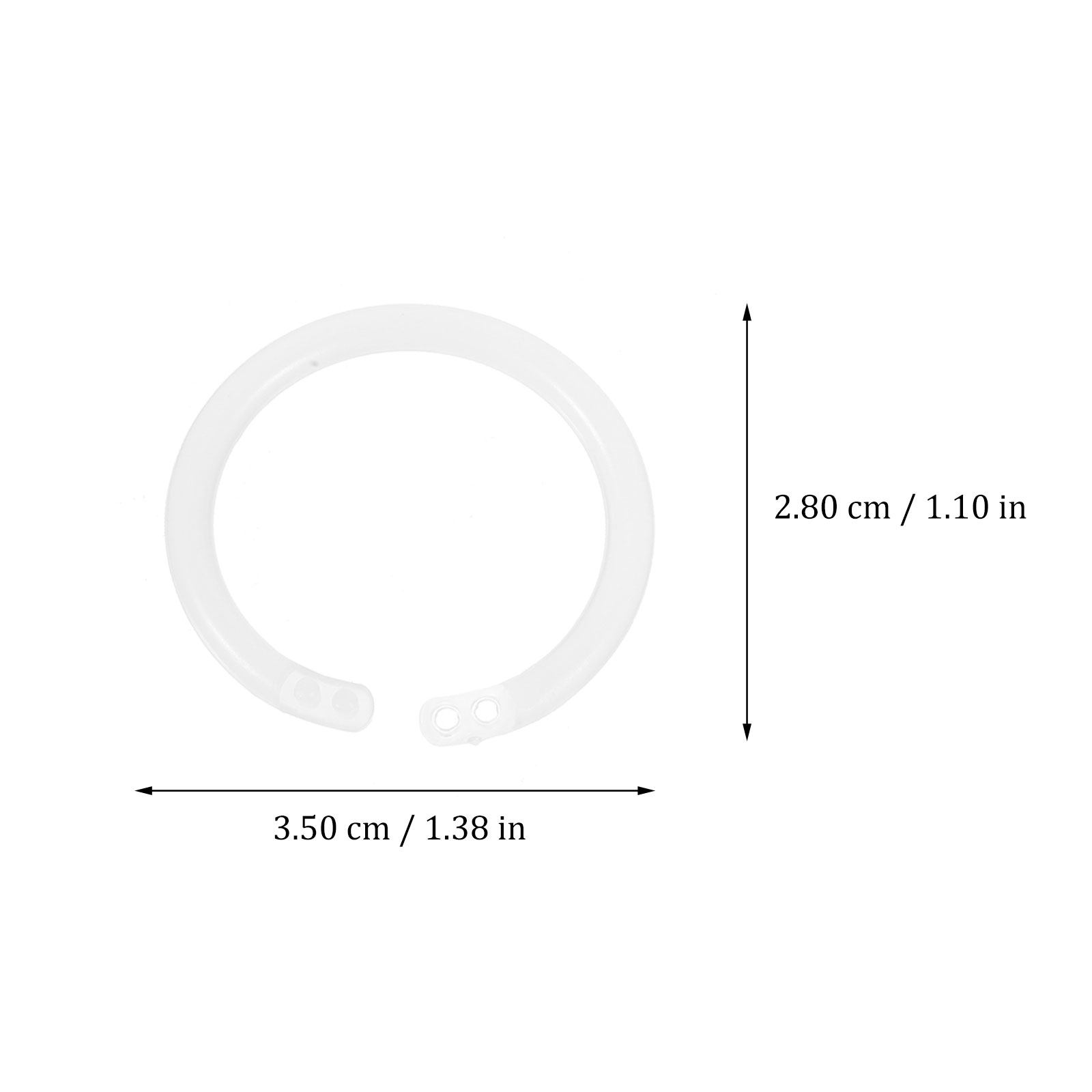 4 Boxes Plastic Binder Rings P – Card Index Box recenzja i cena