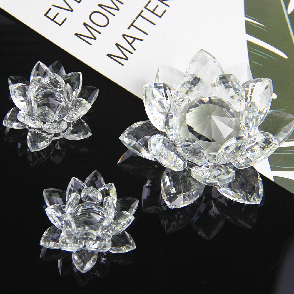 60mm-200mm Crystal Swan Lotus  – Book Weight Glass recenzja i cena
