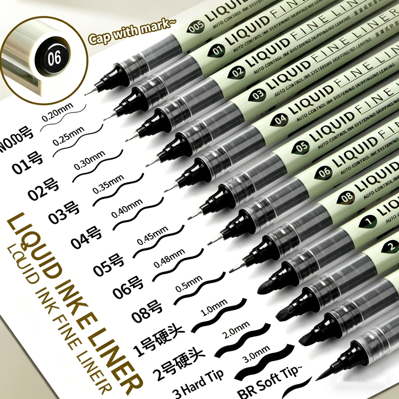 12 Tibs Black Pen Fine Line Sk – Correction Pen Fine recenzja i cena