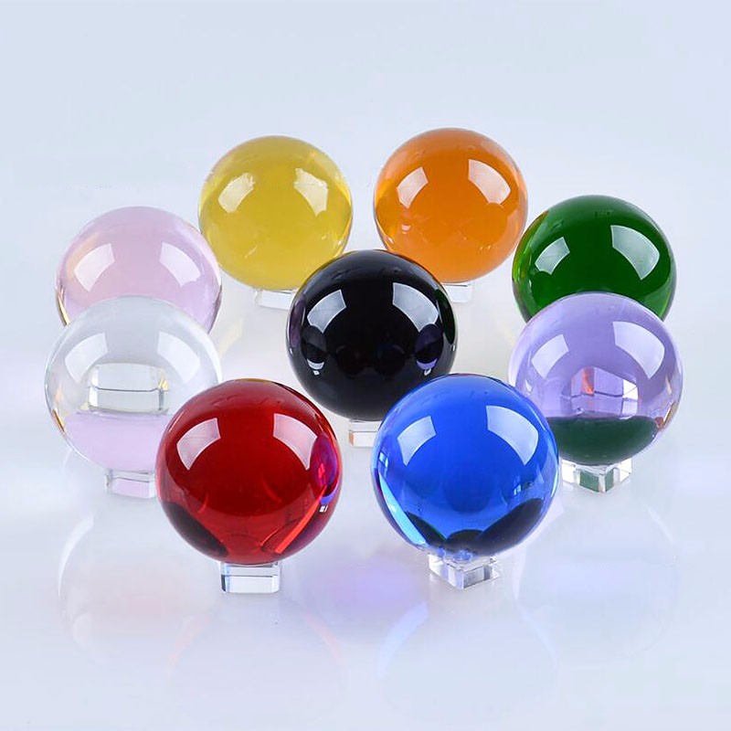 50mm Colors Crystal Ball Photo – Book Weight Glass recenzja i cena