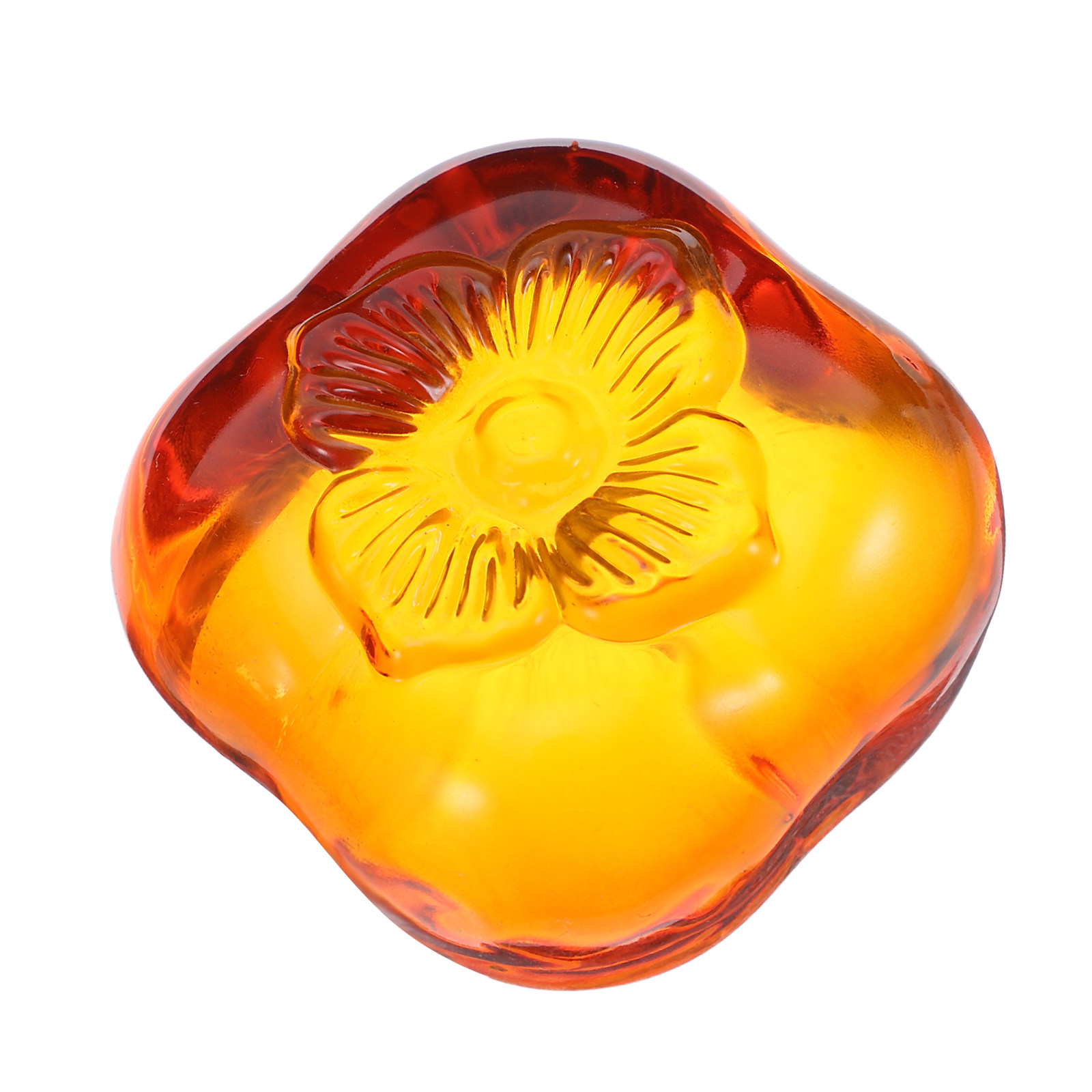 Crystal Persimmon Desk Paperwe – Book Weight Glass recenzja i cena
