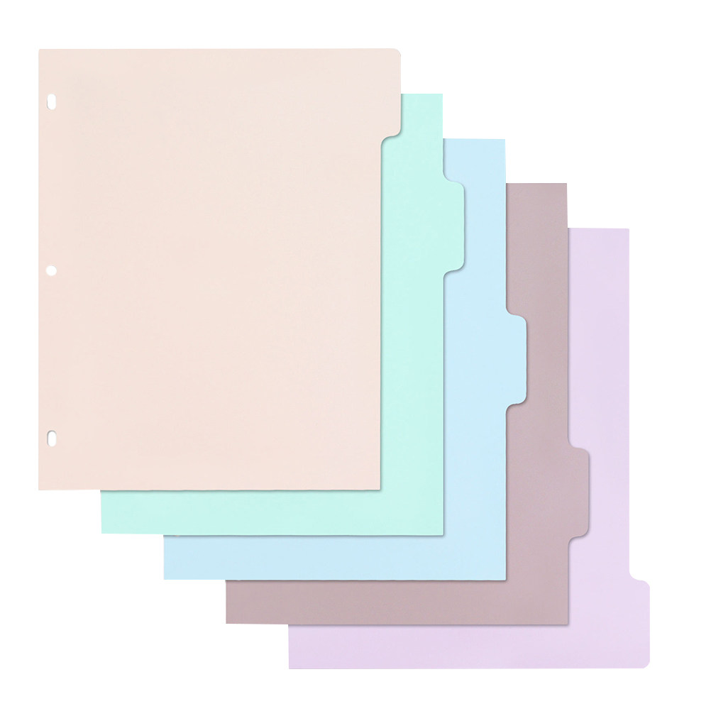 1Set Frosted PP Binder Divider – Tab Divider A4 recenzja i cena