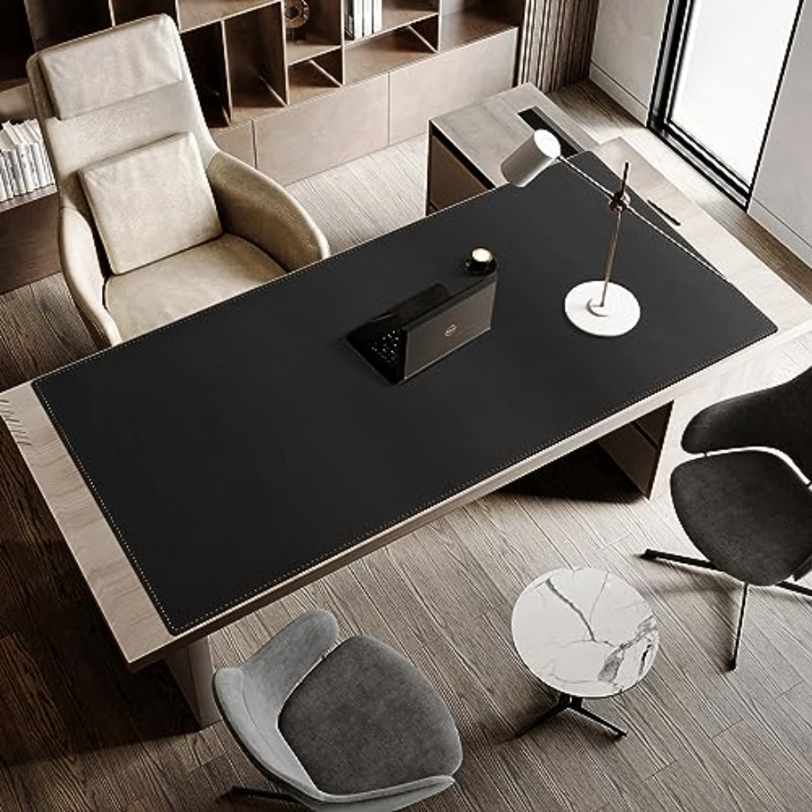 63x31.5 Leather Desk Mat XXL L – Leather Desk Pad recenzja i cena