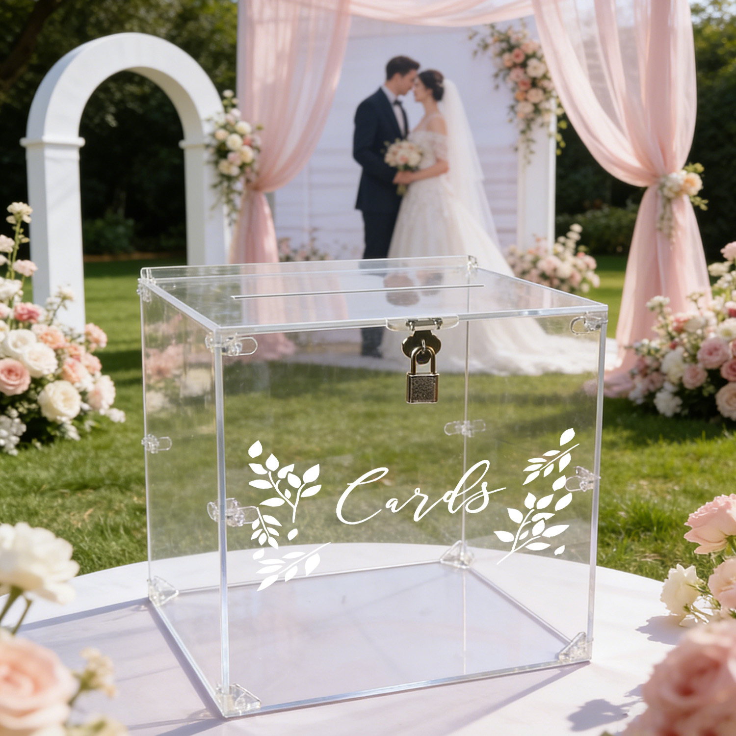 Acrylic Wedding Card Boxes wit – Card Index Box recenzja i cena