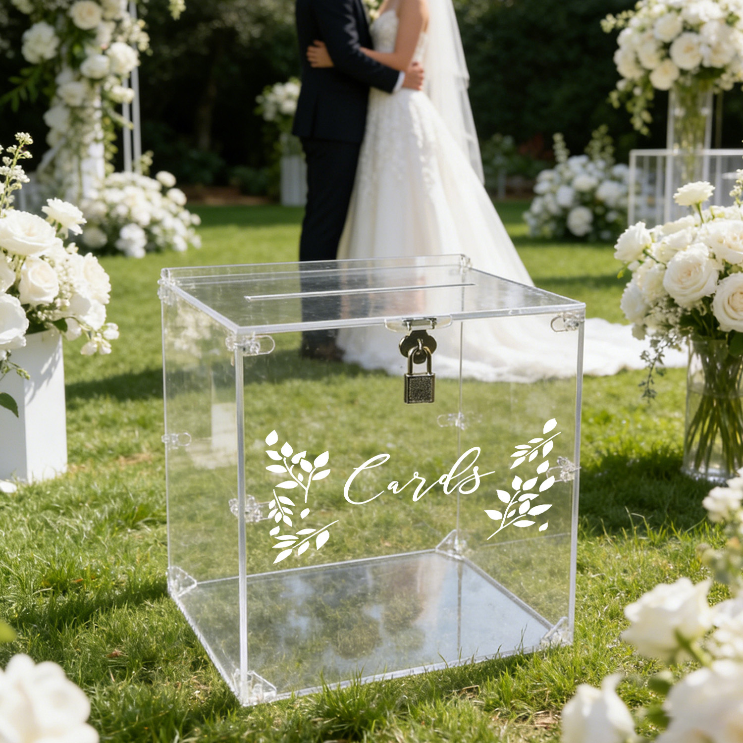 Acrylic Wedding Card Boxes wit – Card Index Box recenzja i cena