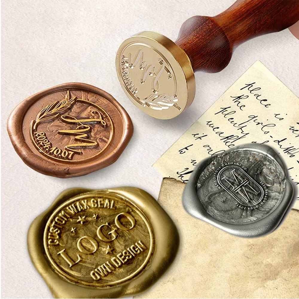 Custom Your Logo 25/30/40/50mm – Wax Seal Stamp Set recenzja i cena