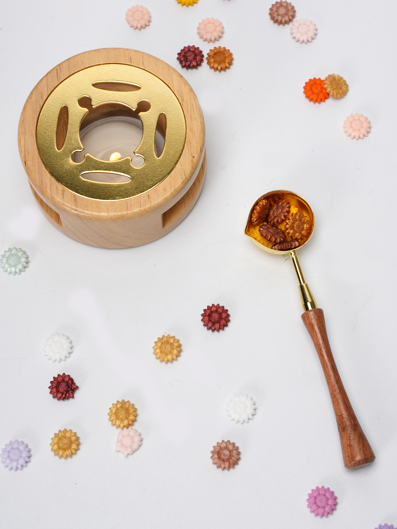 1set Wax Seal Set Wood Wax Mel – Wax Seal Stamp Set recenzja i cena