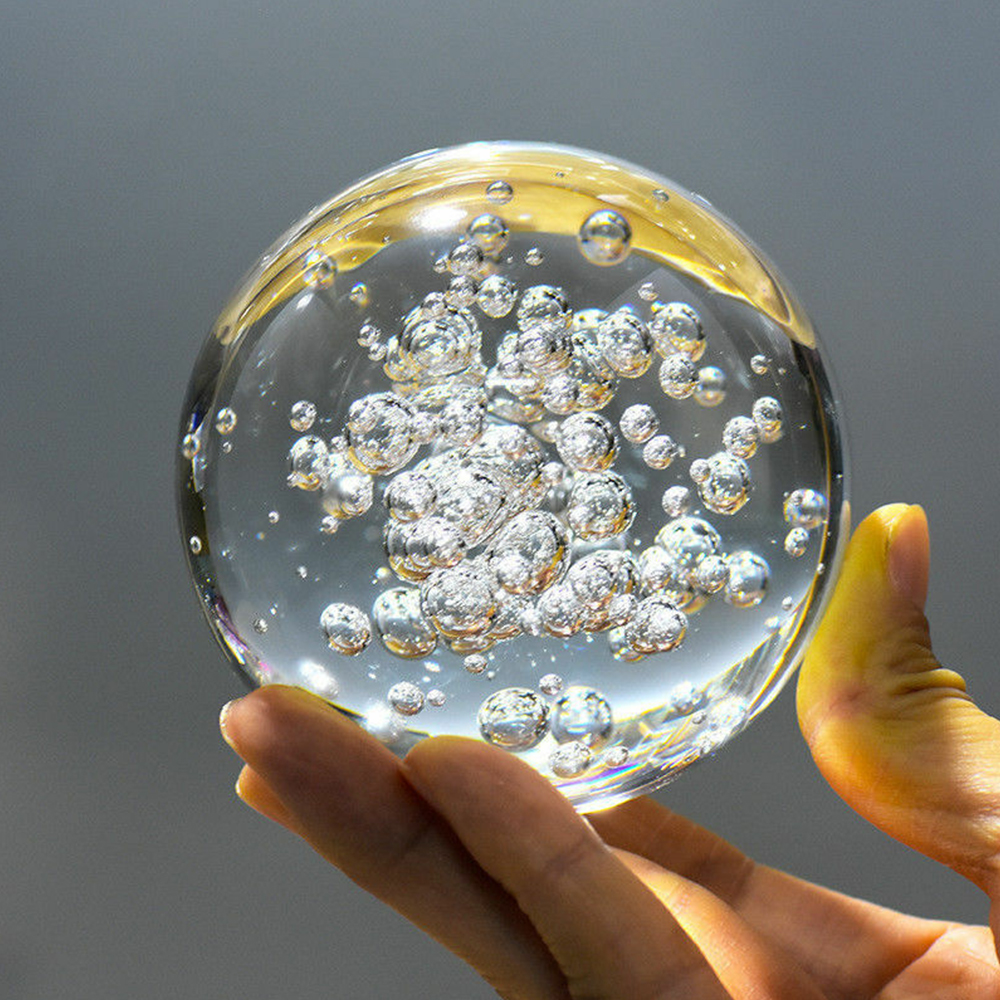 40/60/80MM Clear Bubble Crysta – Paper Weight Crystal recenzja i cena