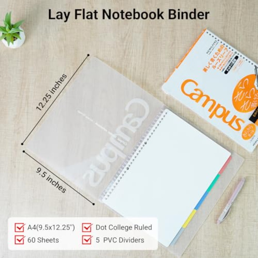 5 Subject Spiral Notebook, Cam – Tab Divider A4 recenzja i cena