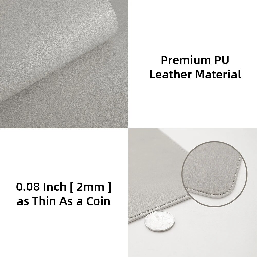1 Pcs Large Size 60*30mm Offic – Leather Desk Pad recenzja i cena