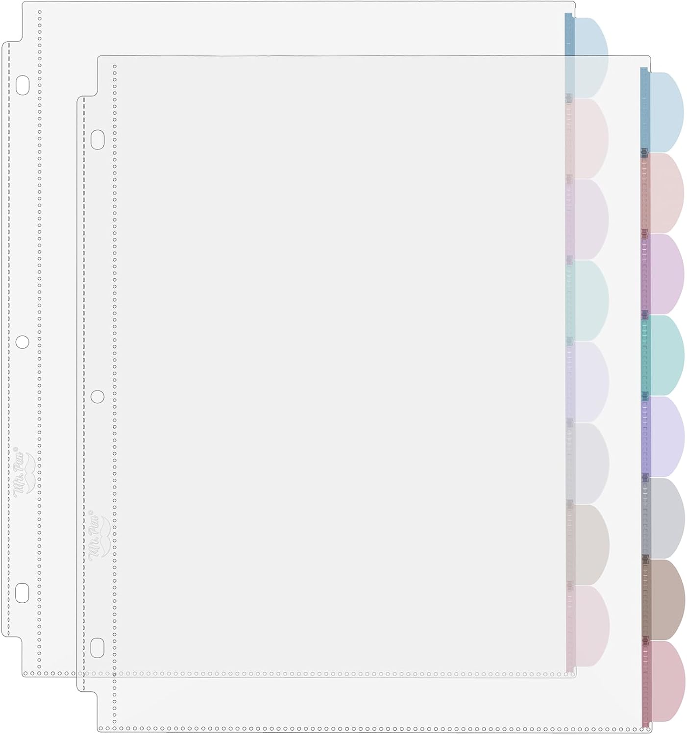 A4 Clear Sheet Protectors with – Tab Divider A4 recenzja i cena