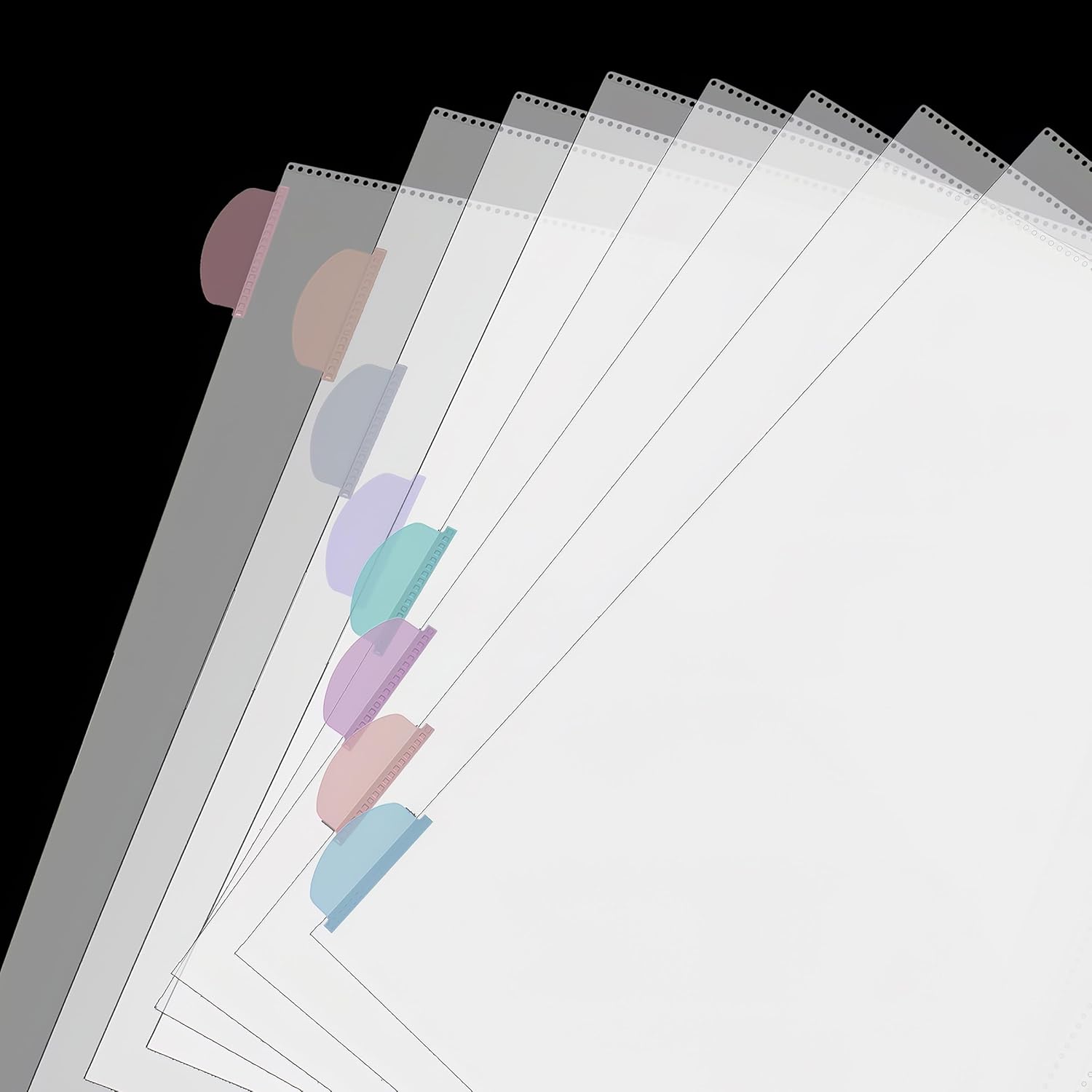 A4 Clear Sheet Protectors with – Tab Divider A4 recenzja i cena