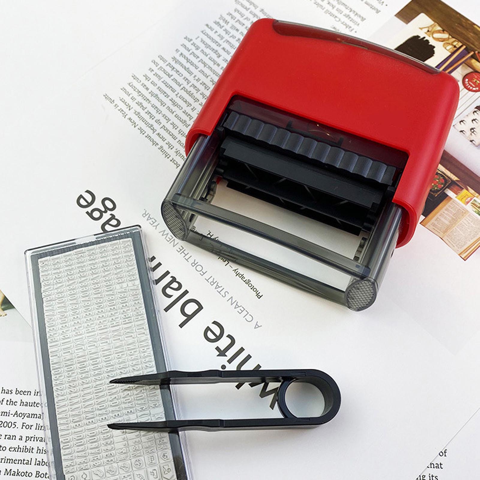 Date Symbol Stamper Black Ink  – Rubber Date Stamp recenzja i cena