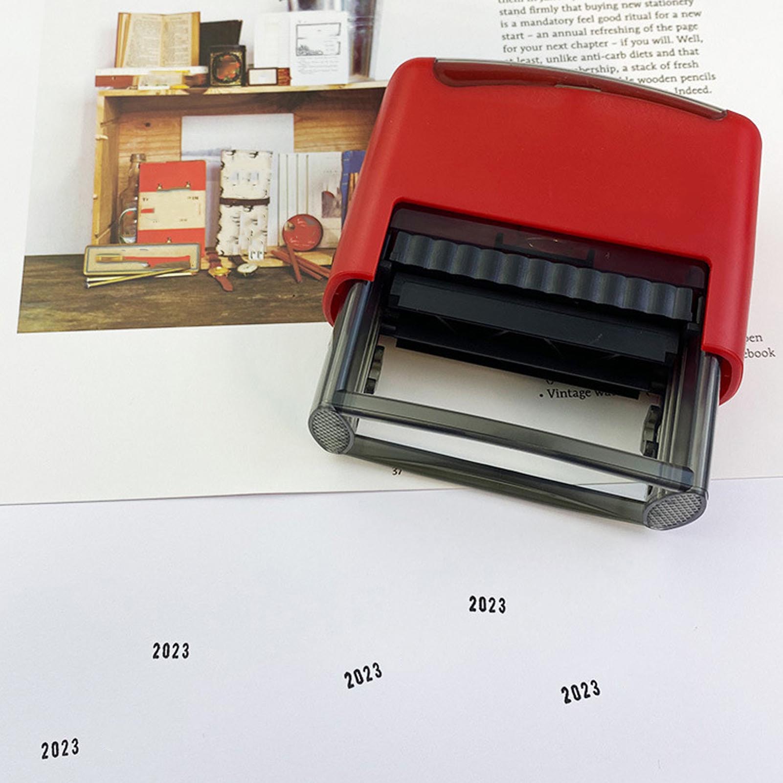 Date Symbol Stamper Black Ink  – Rubber Date Stamp recenzja i cena