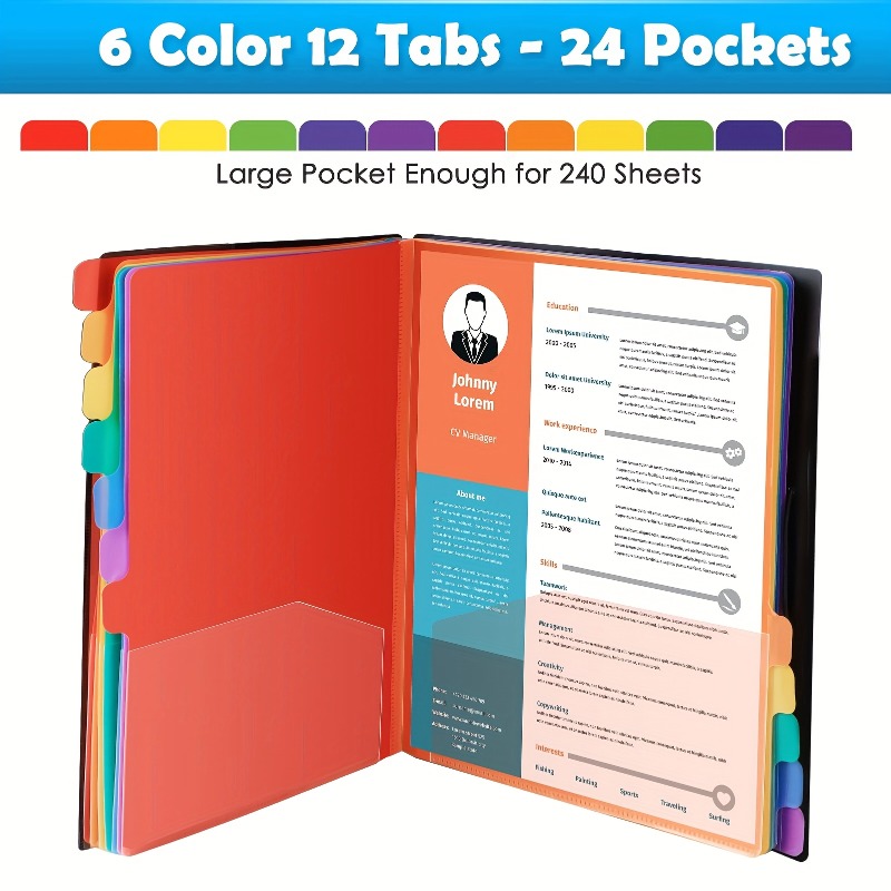 1Pc Black/White Cover Multi-La – Tab Divider A4 recenzja i cena