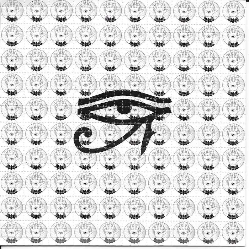 Eye of Providence Psychedelic  – Ink Blotter Paper recenzja i cena
