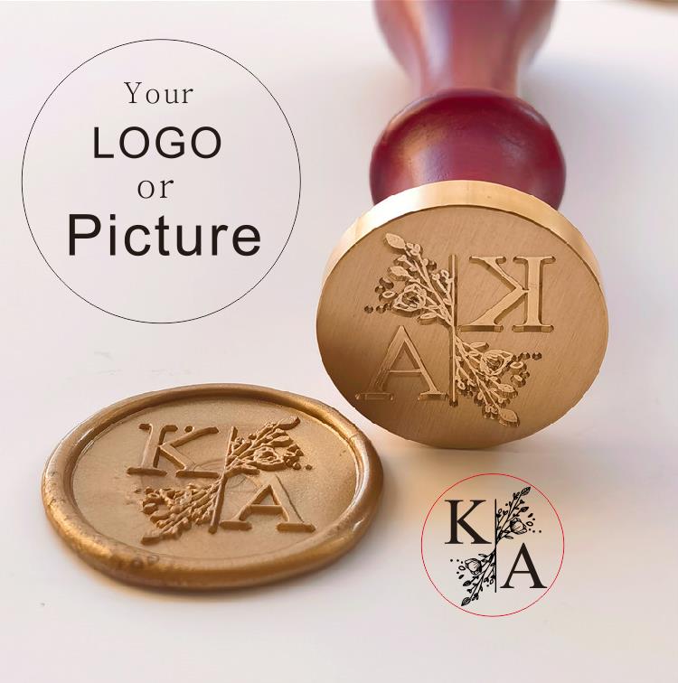 Custom Seal Wax Seal Stamp Cus – Rubber Date Stamp recenzja i cena