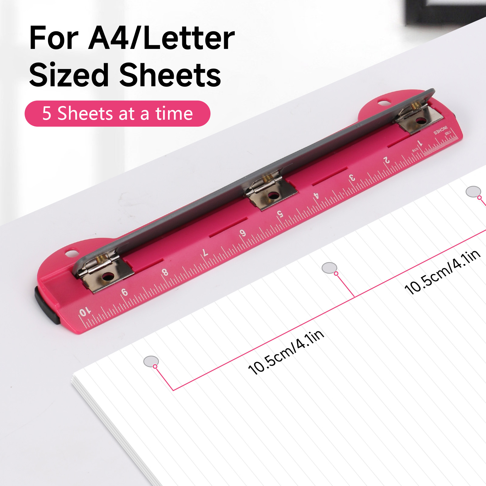 EAGLE 3-Hole Punch for A4/Lett – Binder A4 Lever recenzja i cena