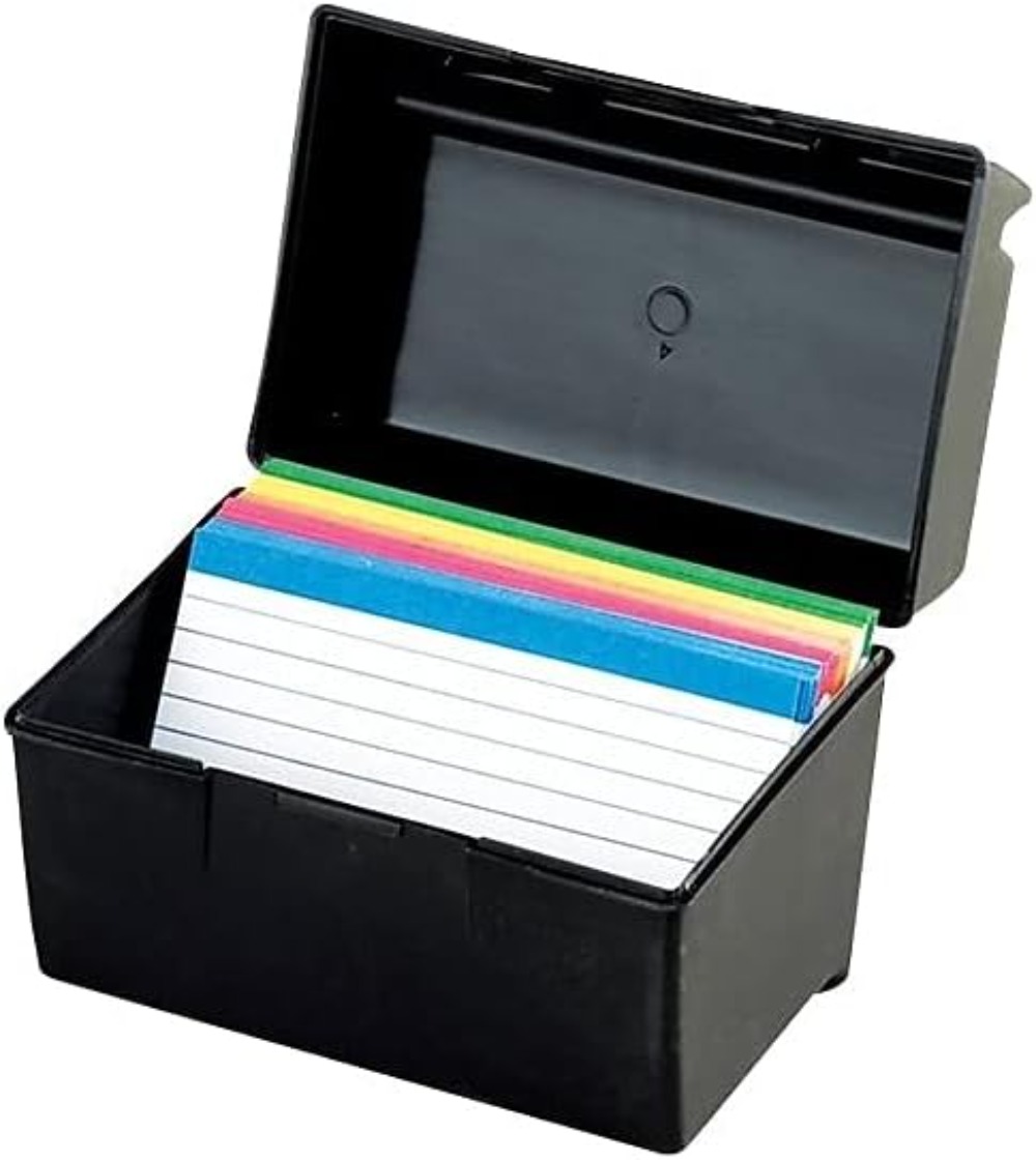 Plastic Index Card Box, 4x6 In – Card Index Box recenzja i cena