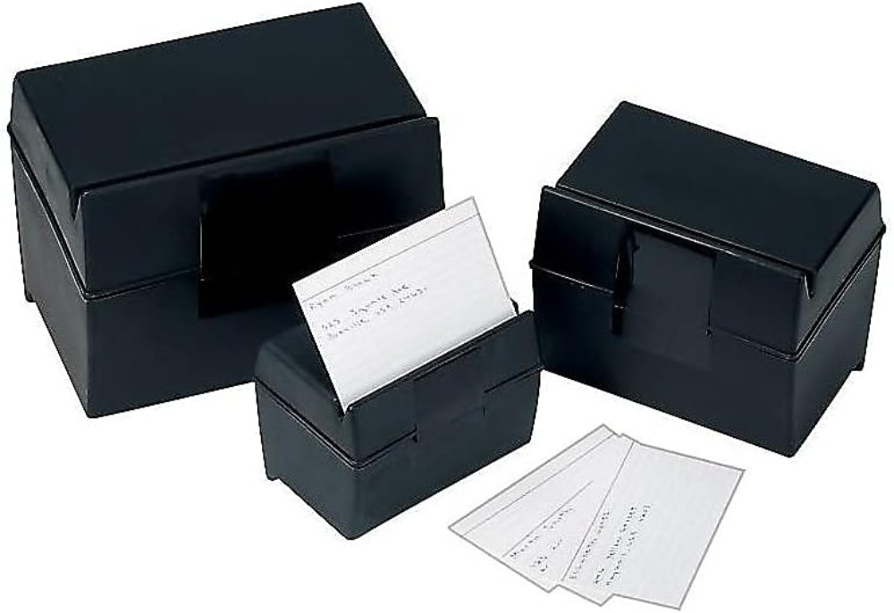 Plastic Index Card Box, 4x6 In – Card Index Box recenzja i cena