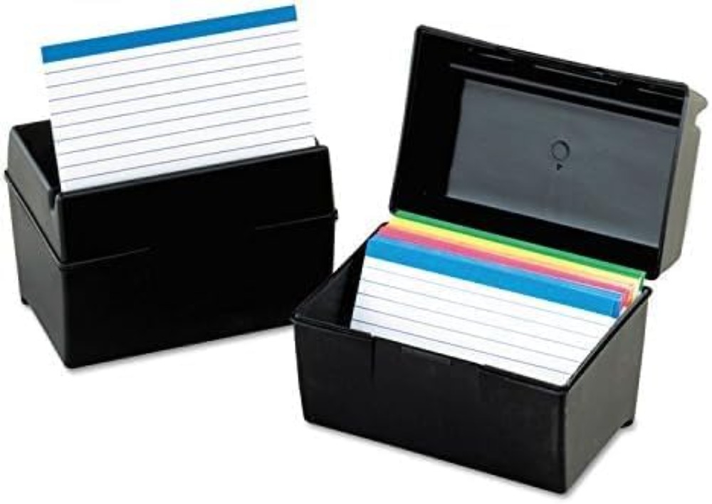Plastic Index Card Box, 4x6 In – Card Index Box recenzja i cena