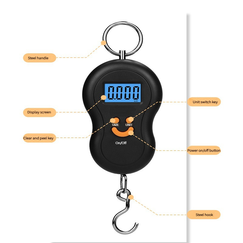 Electronic 50Kg 10g Hanging Sc – Tape Dispenser Weighted recenzja i cena