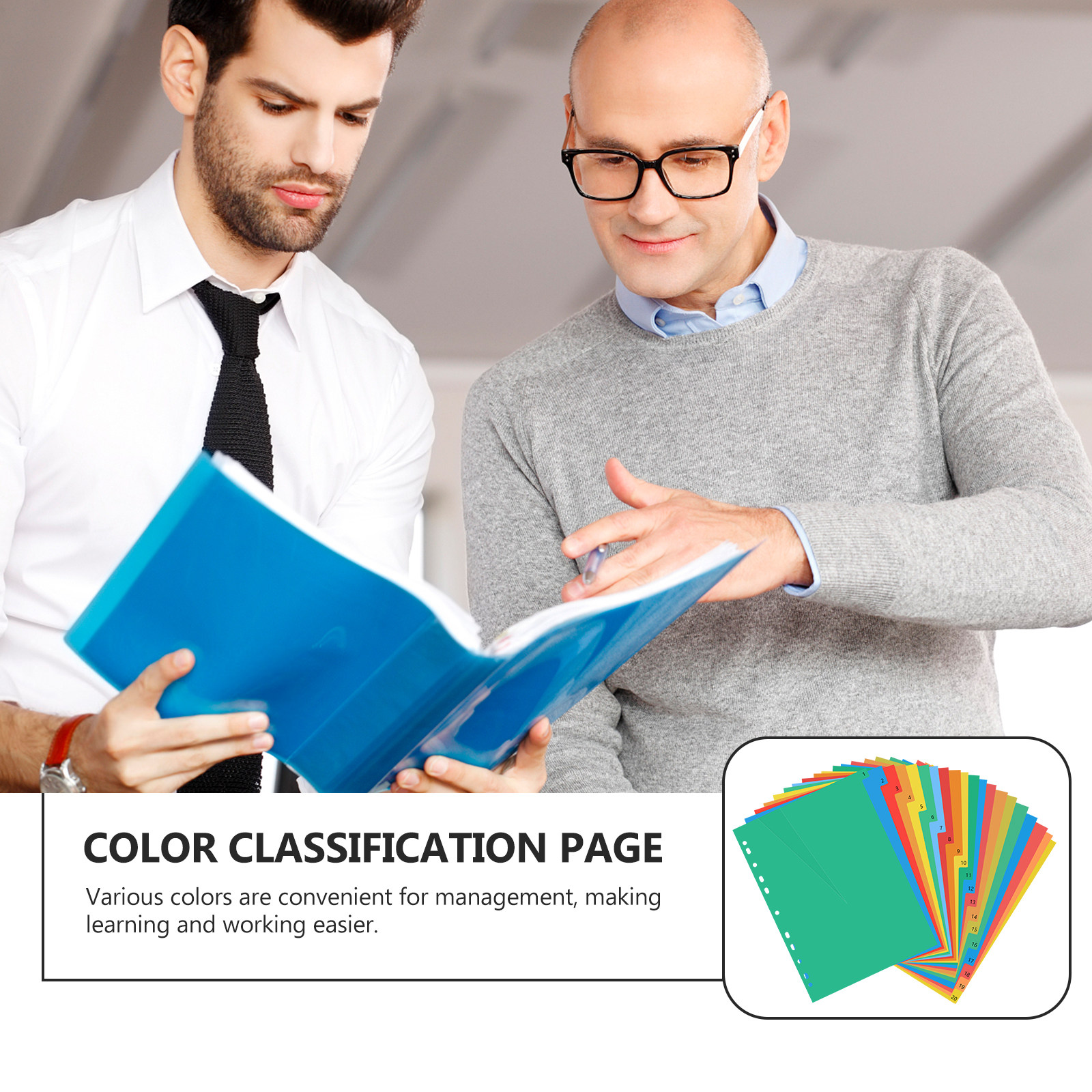 20 Pages A4 Color Printed Plas – Tab Divider A4 recenzja i cena