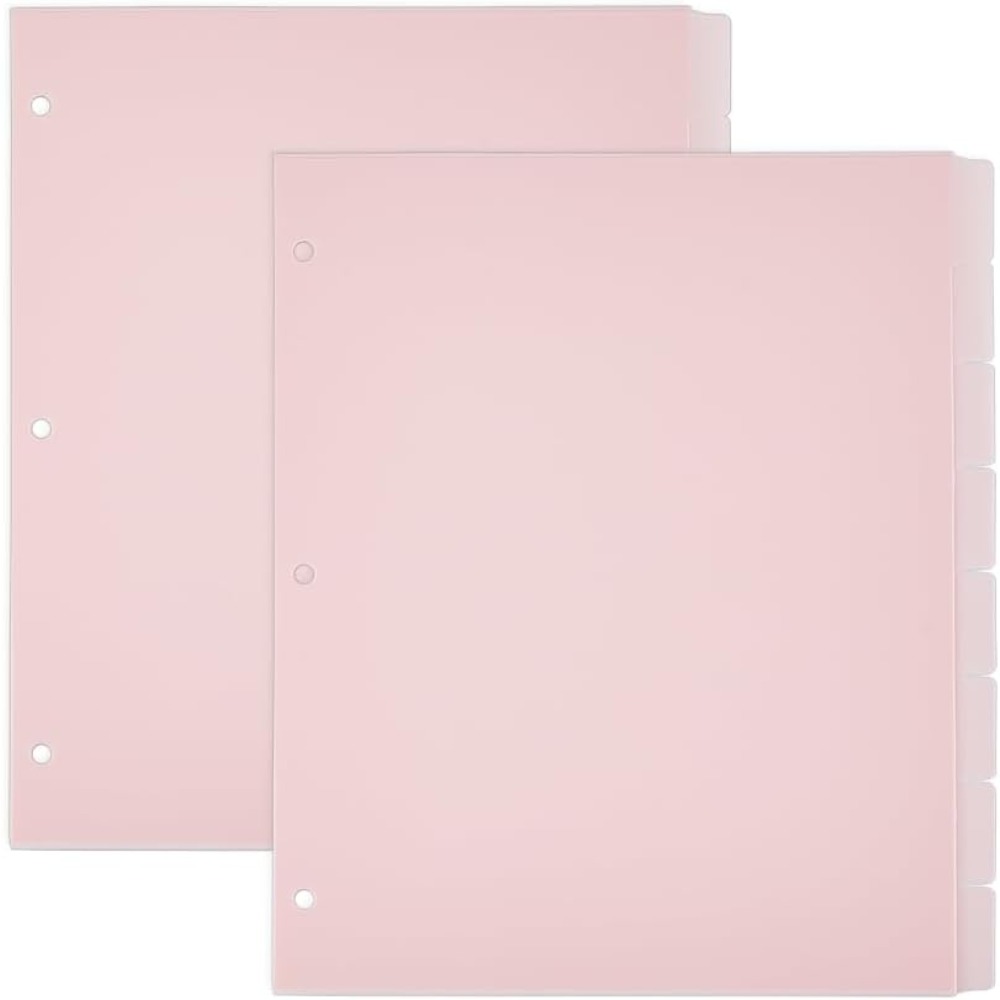16 Sheets 3 Ring A4 Pink Binde – Tab Divider A4 recenzja i cena