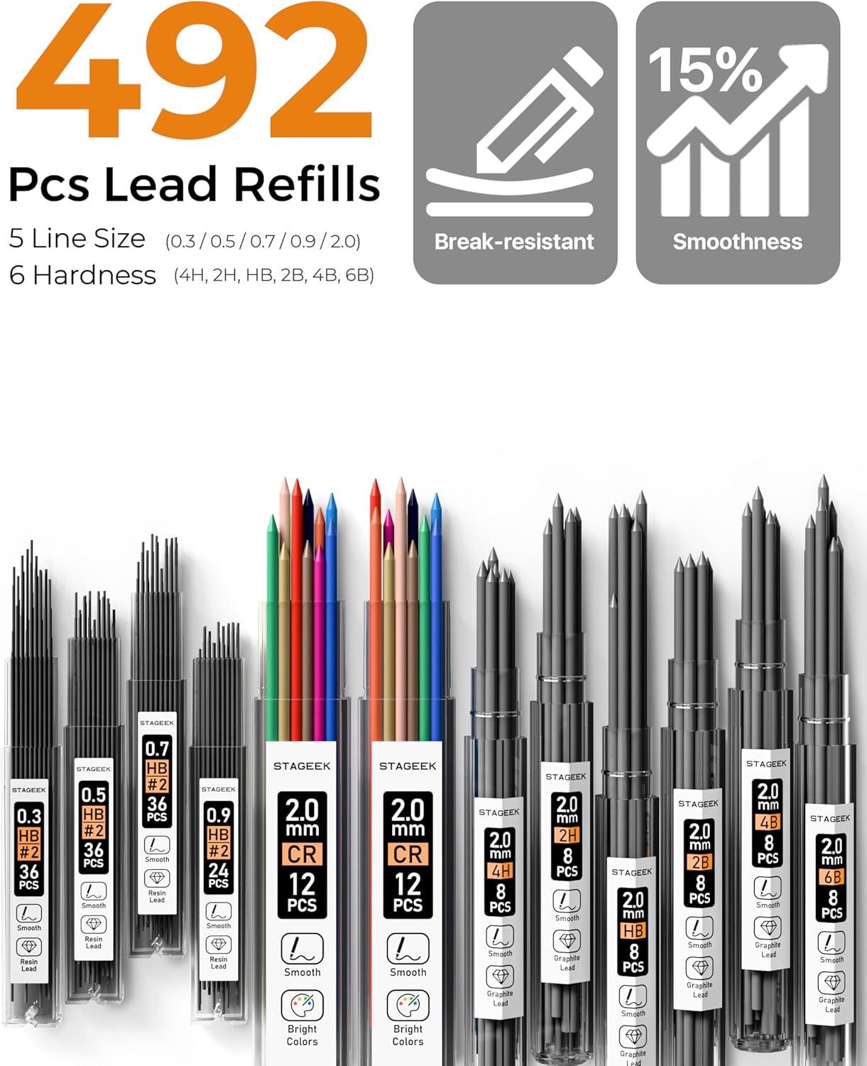 37 Pcs Mechanical Pencil Set w – Mechanical Pencil 0.3 recenzja i cena