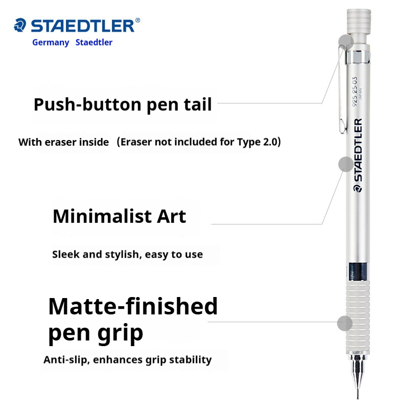 Staedtler 925 Full Metal Draft – Mechanical Pencil 0.3 recenzja i cena