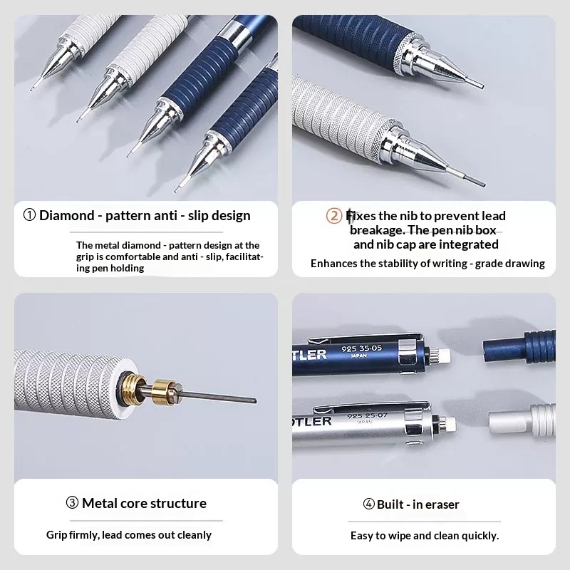 Staedtler 925 Full Metal Draft – Mechanical Pencil 0.3 recenzja i cena