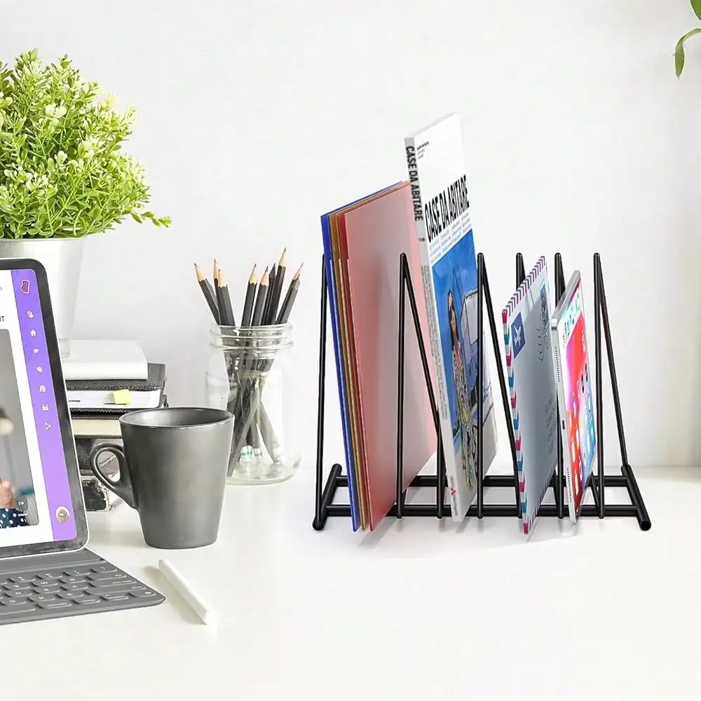 Triangle File Folder Racks,7 S – Magazine Holder Rack recenzja i cena
