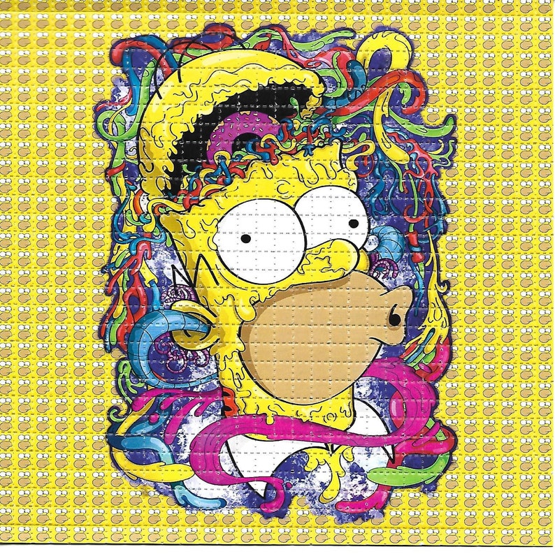 Mind blown Psychedelic Acid-Fr – Ink Blotter Paper recenzja i cena