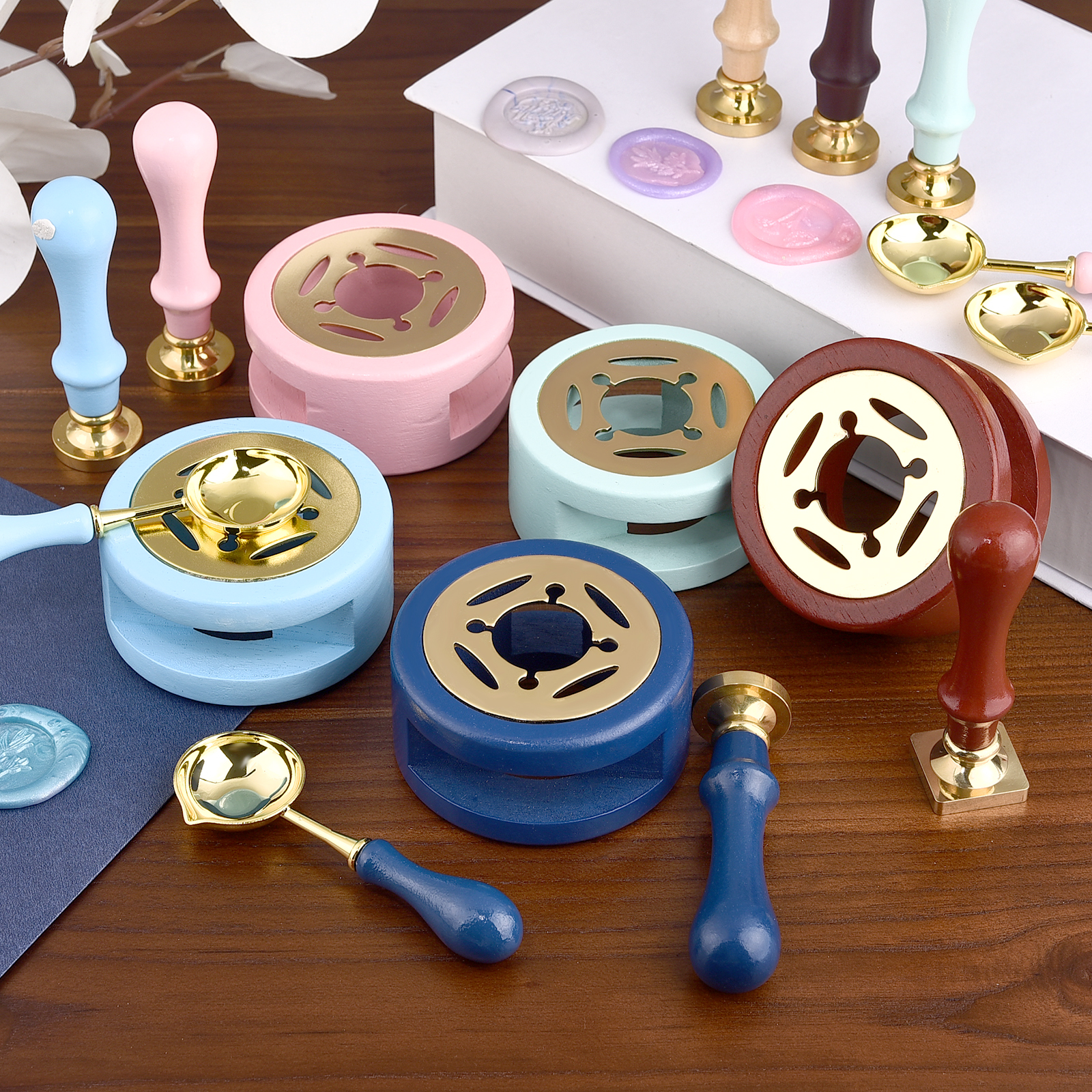2/3Pcs Set Retro Sealing Wax F – Wax Seal Stamp Set recenzja i cena