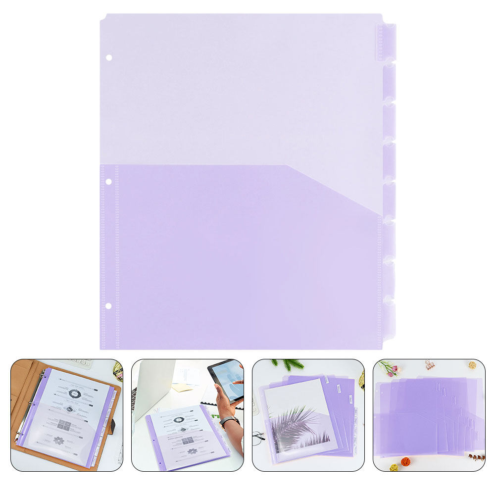 2Sets Binder Dividers A4 3-Hol – Tab Divider A4 recenzja i cena