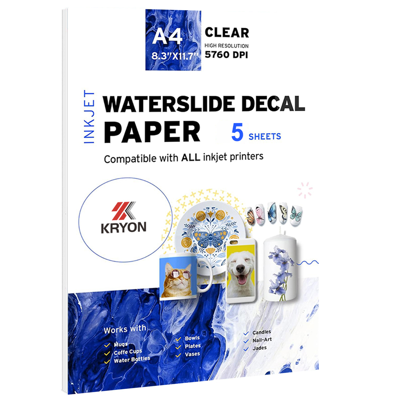 5 Sheets A4 Size Inkjet Waters – Ink Blotter Paper recenzja i cena