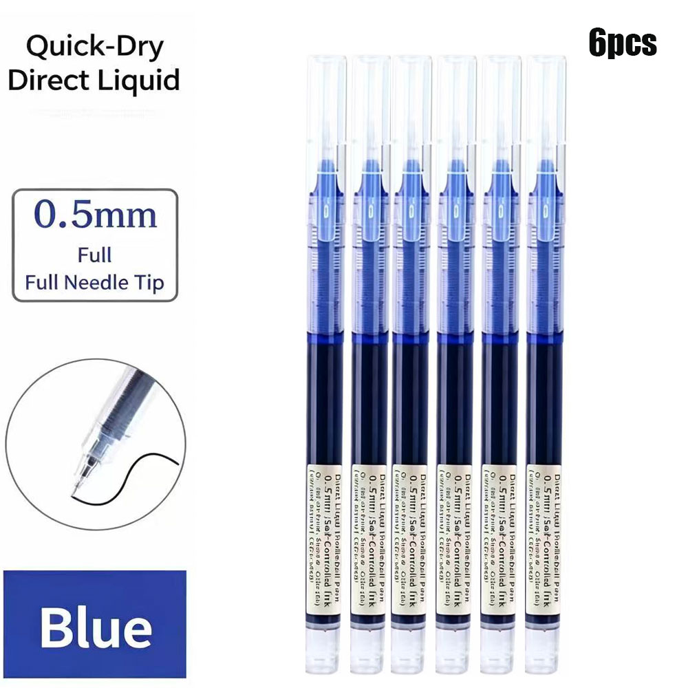 6 Pack Click Gel Pens 0.5mm Bl – Gel Refill Pack recenzja i cena