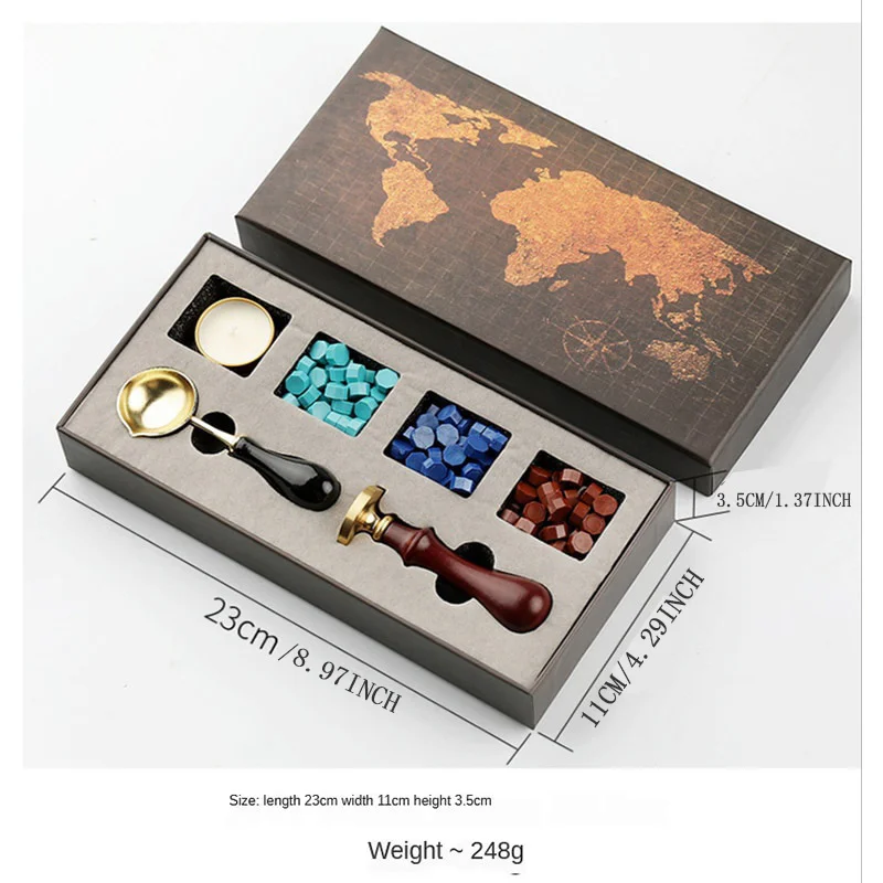 DIY Stamps Wax Seal Box Kit De – Wax Seal Stamp Set recenzja i cena