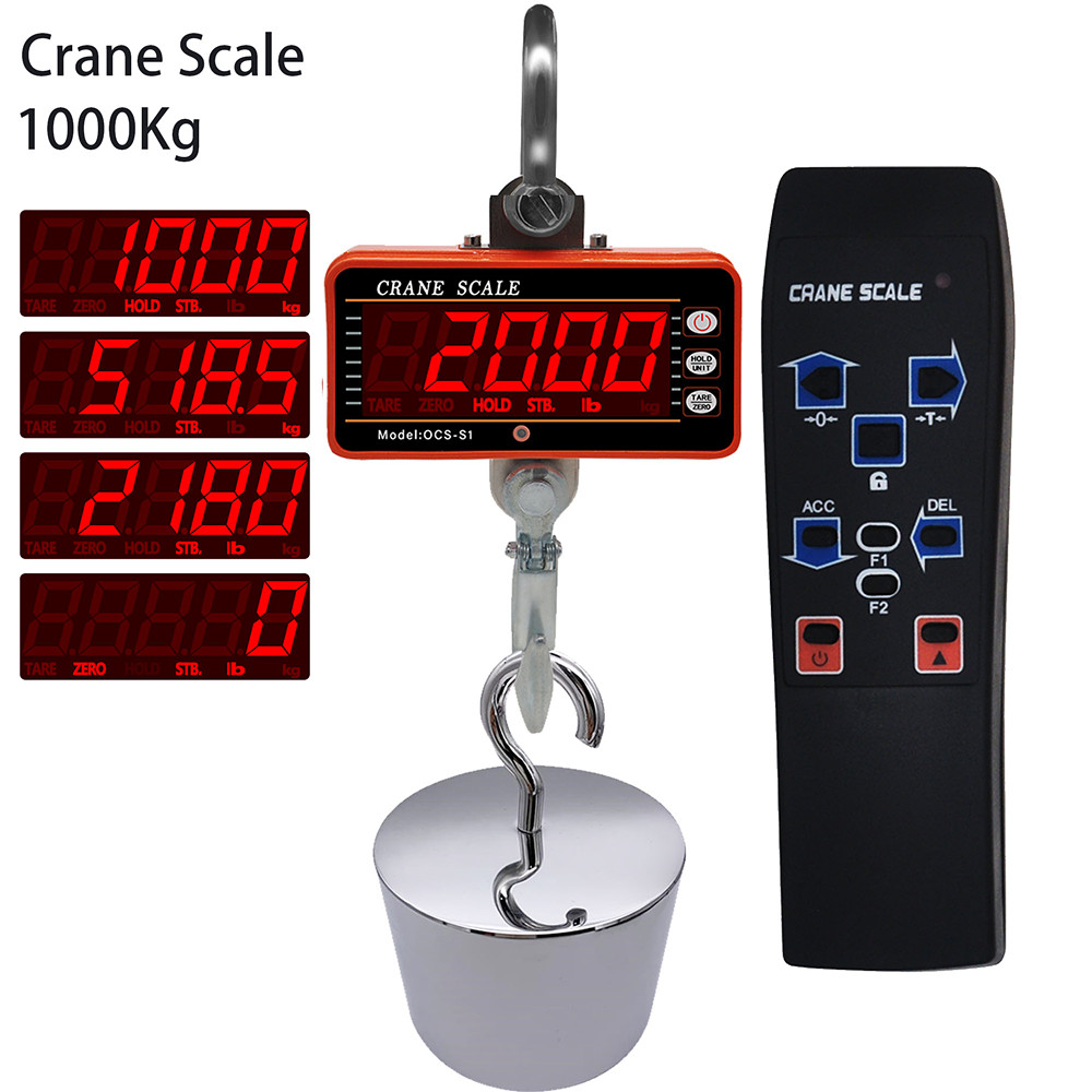 Digital Crane Scale 500kg 1000 – Tape Dispenser Weighted recenzja i cena