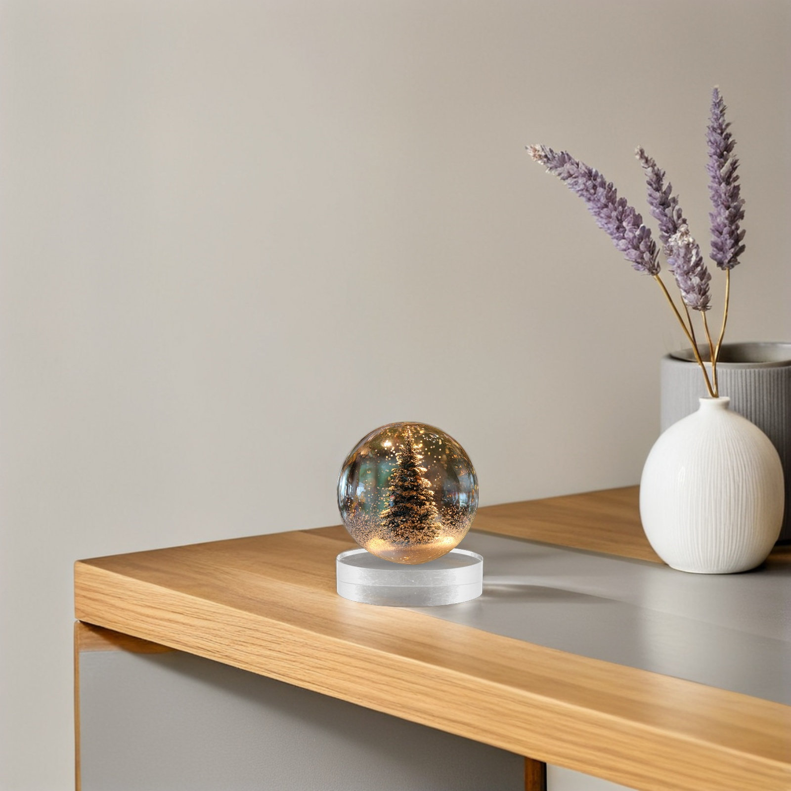 2Pcs Transparent Crystal Round – Paper Weight Crystal recenzja i cena