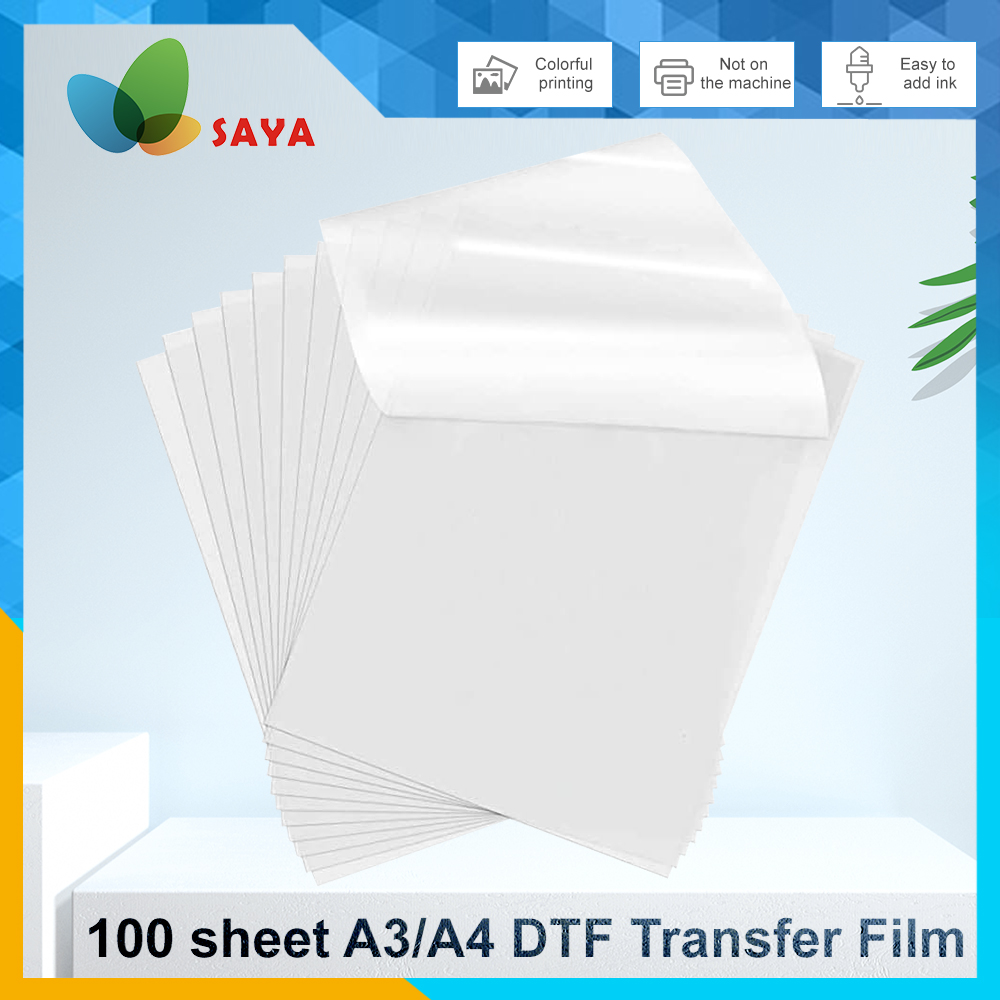 50/100 pcs DTF Film A3/A4 Doub – Ink Blotter Paper recenzja i cena