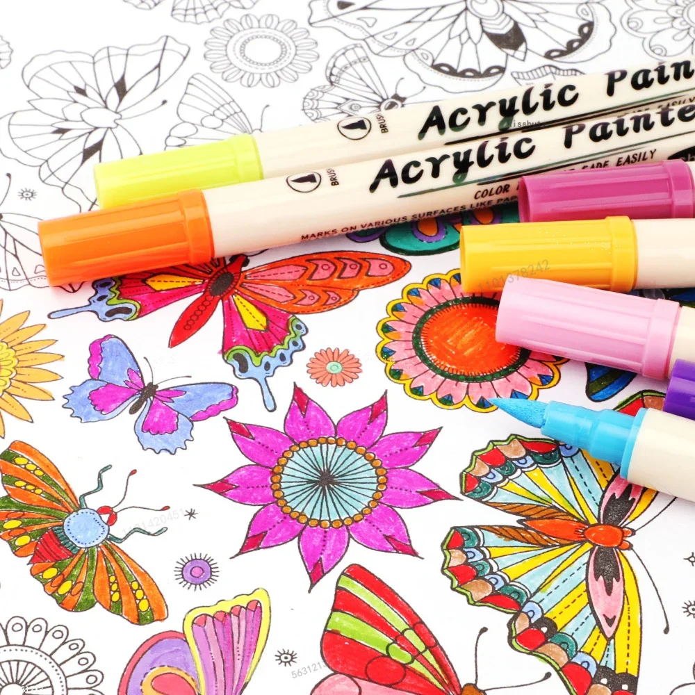 12-36 Colors Acrylic Paint Mar – Correction Pen Fine recenzja i cena