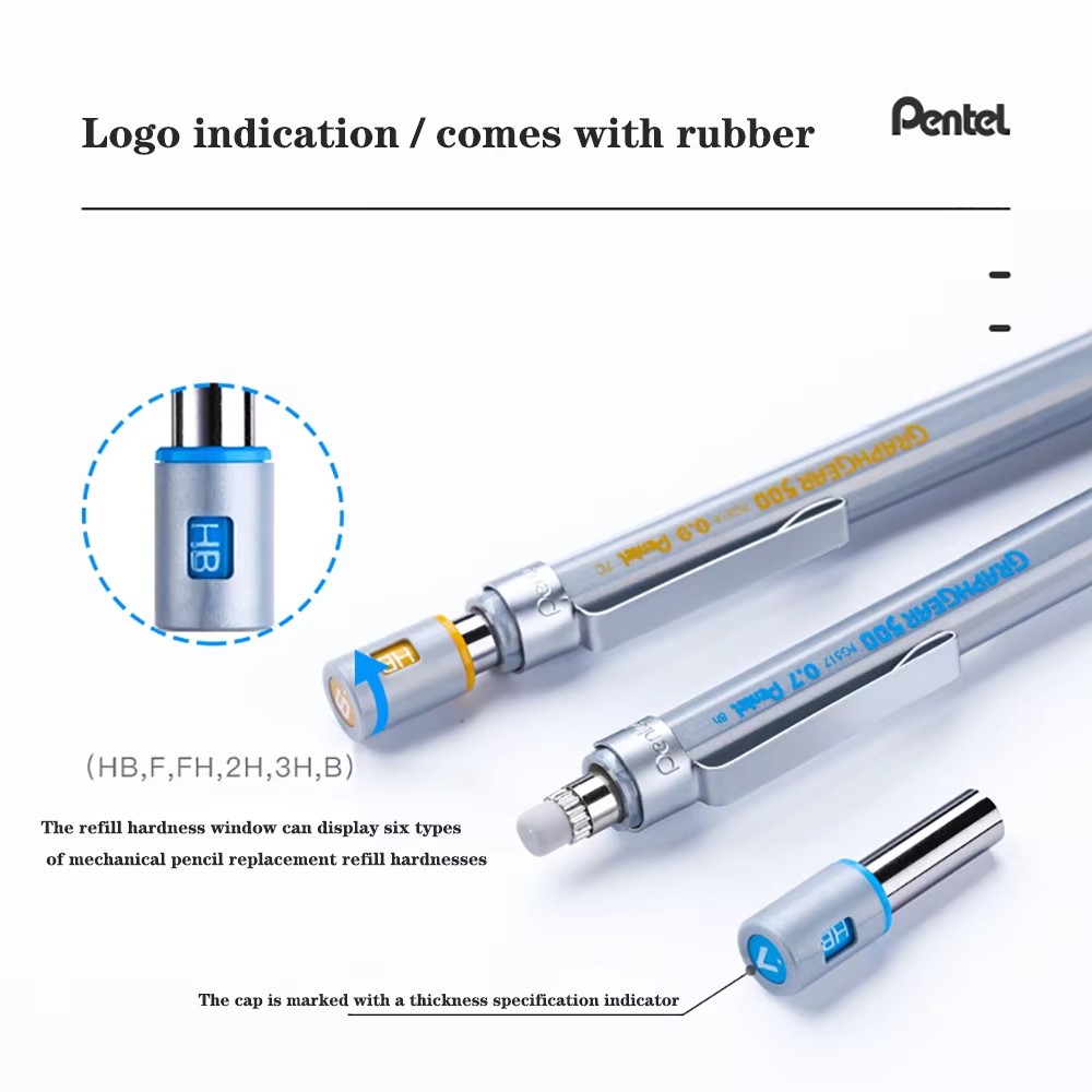 1pc Pentel Graphgear 500 Draft – Mechanical Pencil 0.3 recenzja i cena