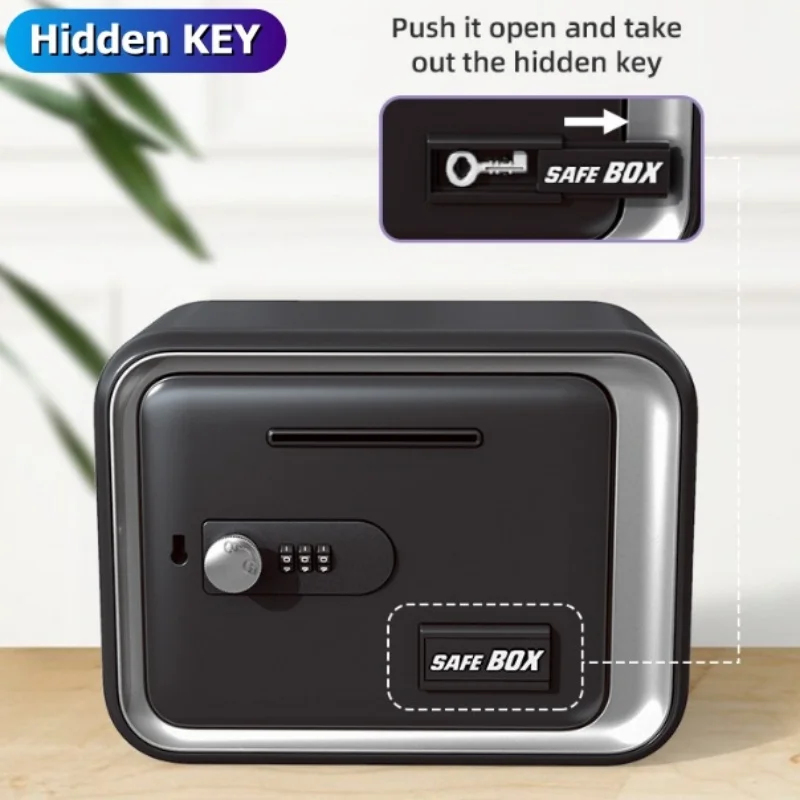 24x18x15cm Safe Box with Key L – Card Index Box recenzja i cena