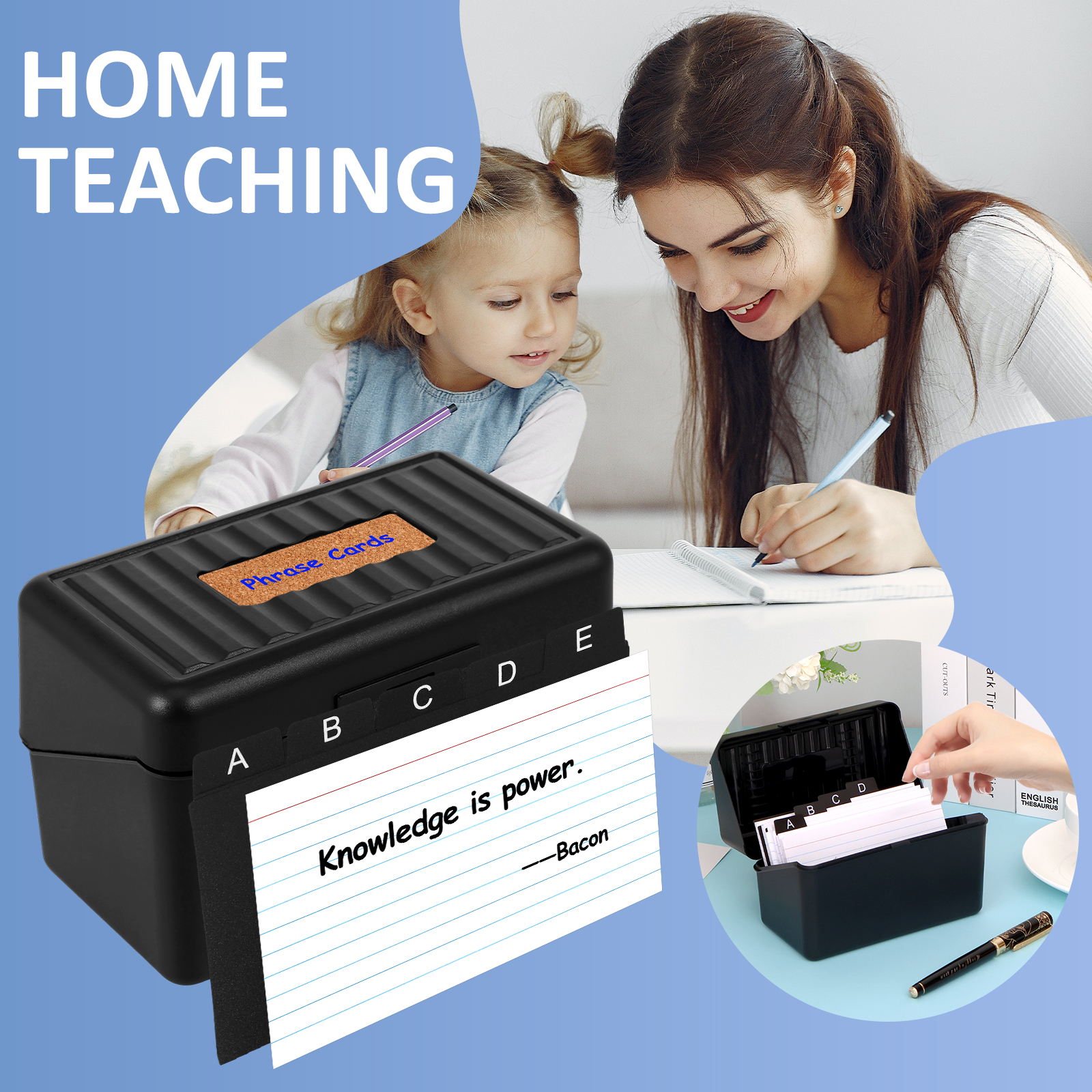 1 Set Index Card Organizer Box – Card Index Box recenzja i cena