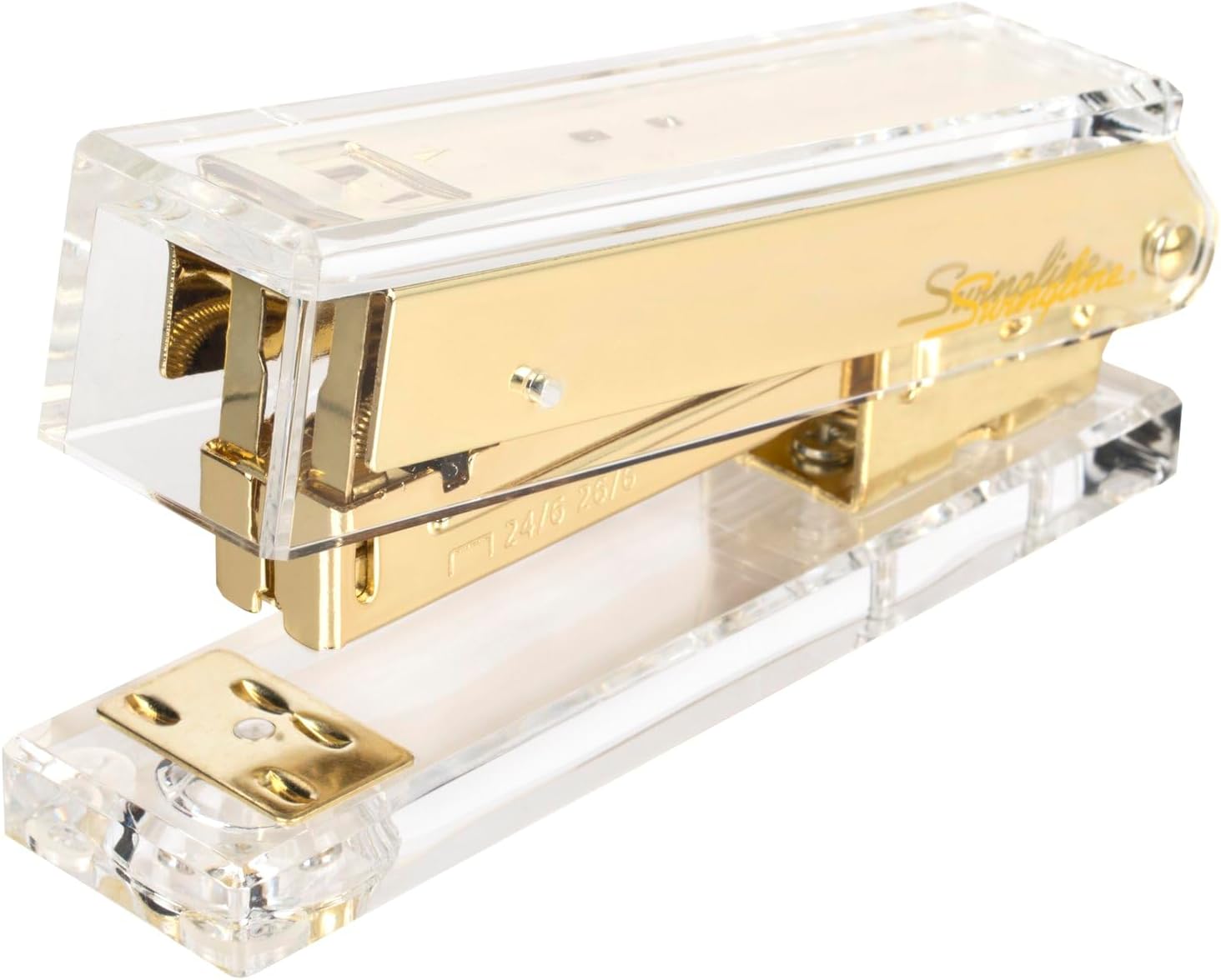 Clear Acrylic Gold Stapler, 20 – Stapler Half Strip recenzja i cena