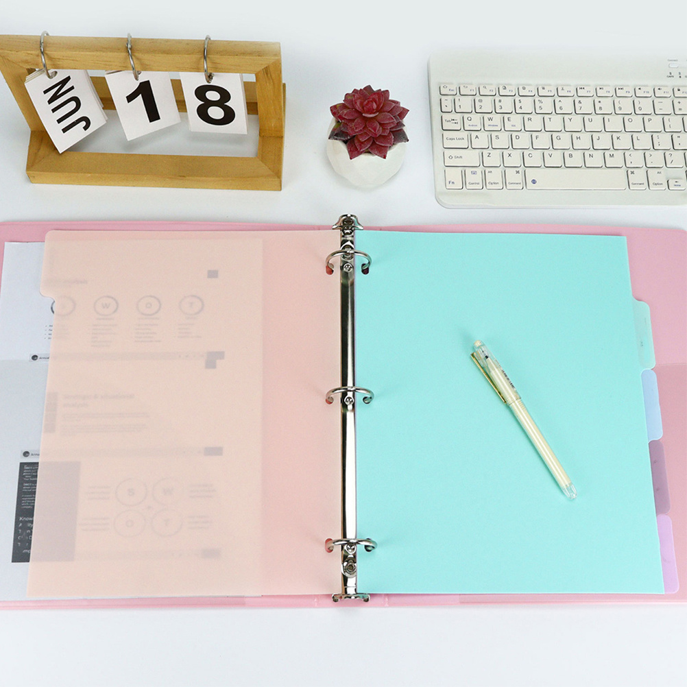 1Set Binder Dividers A4 Size F – Tab Divider A4 recenzja i cena