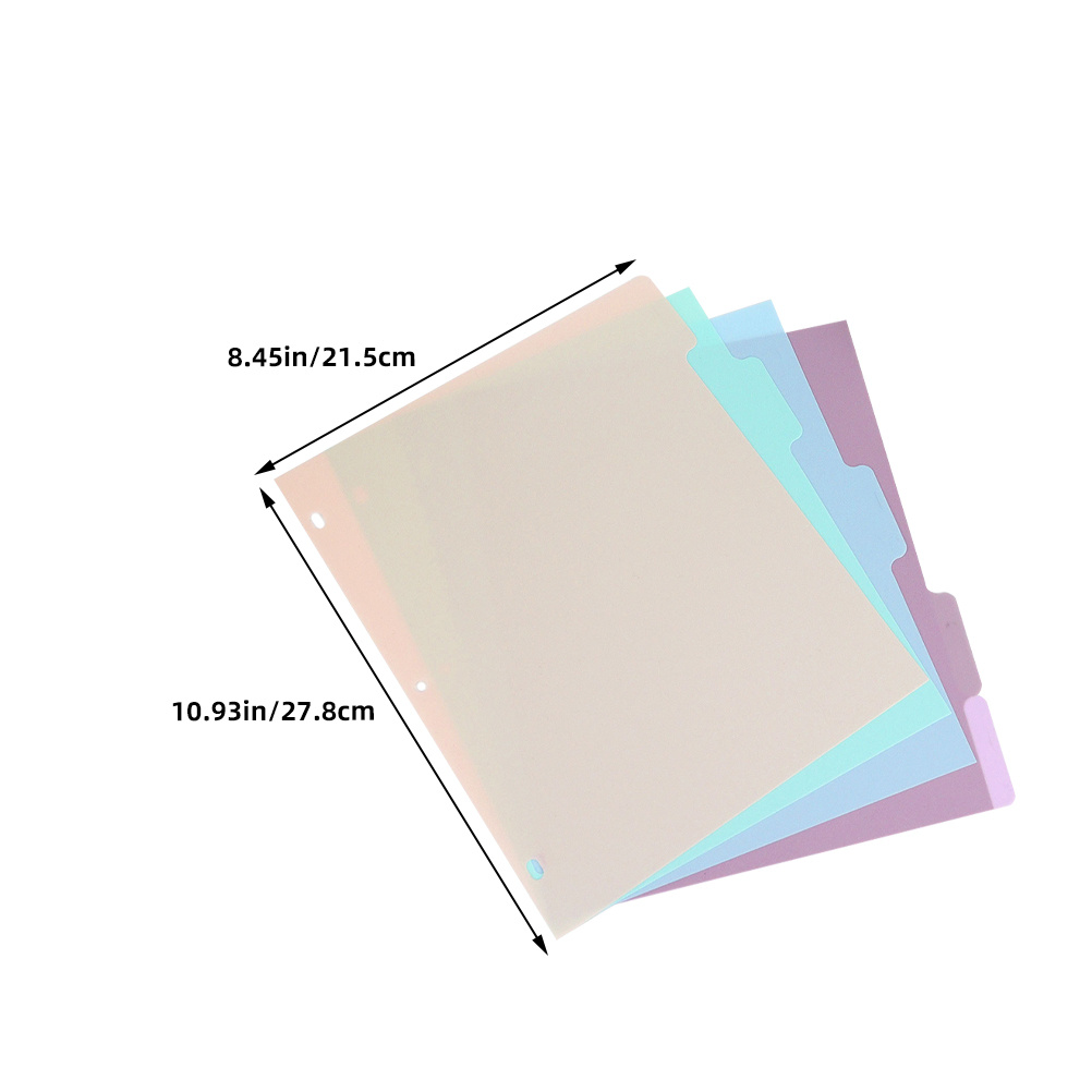 1Set Binder Dividers A4 Size F – Tab Divider A4 recenzja i cena